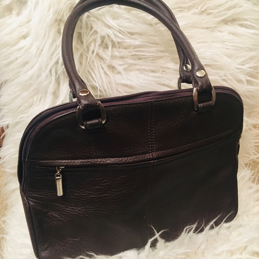 Liz Claiborne Tote Chocolate Brown Bag